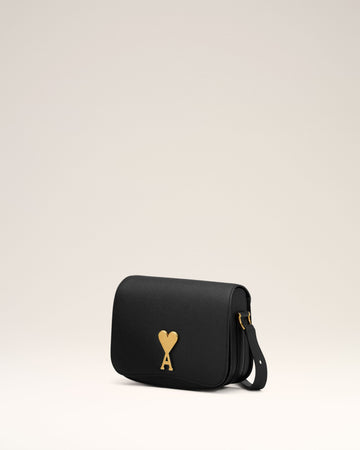 Black Leather Paris Paris Bag