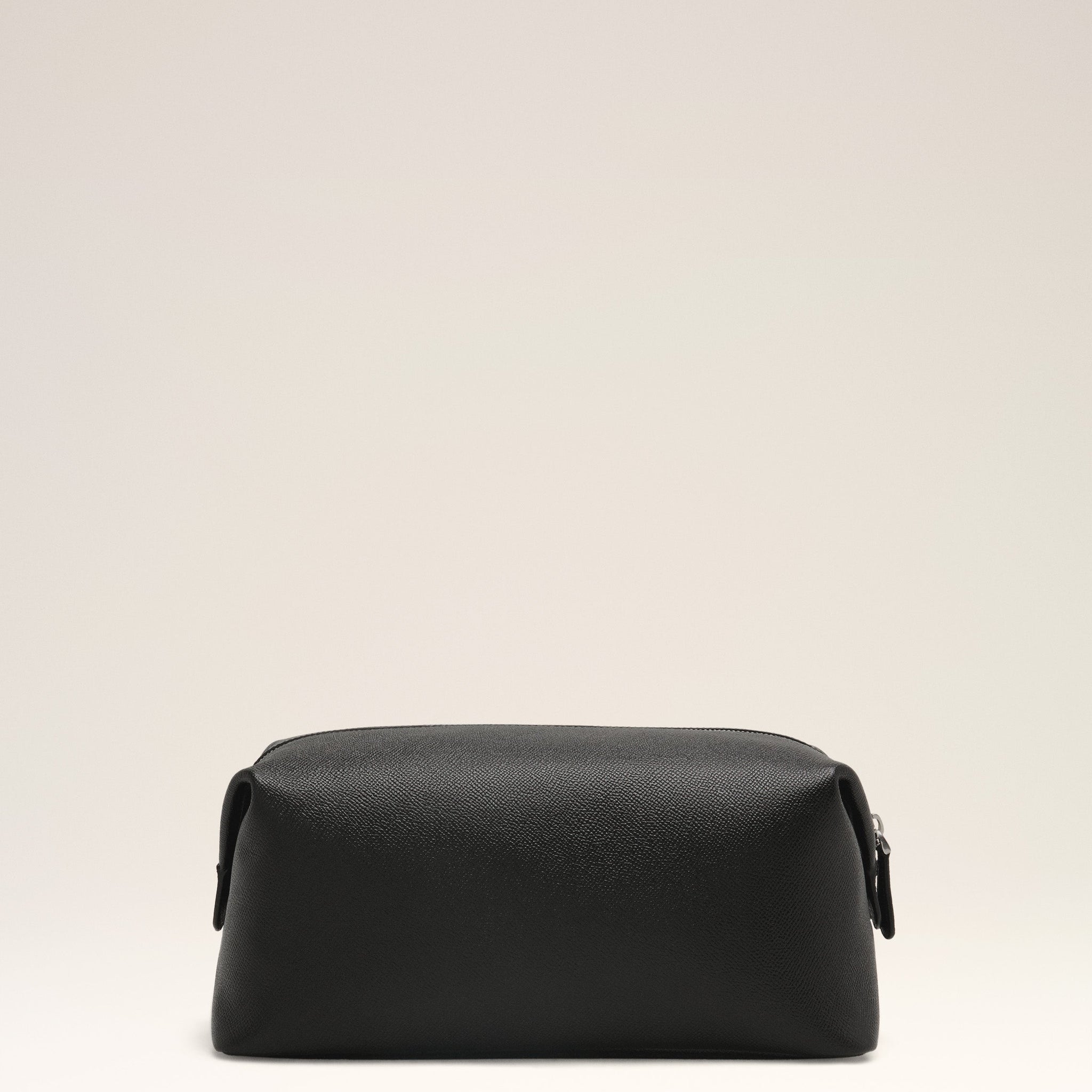 Black Leather Paris Paris Toiletry Pouch
