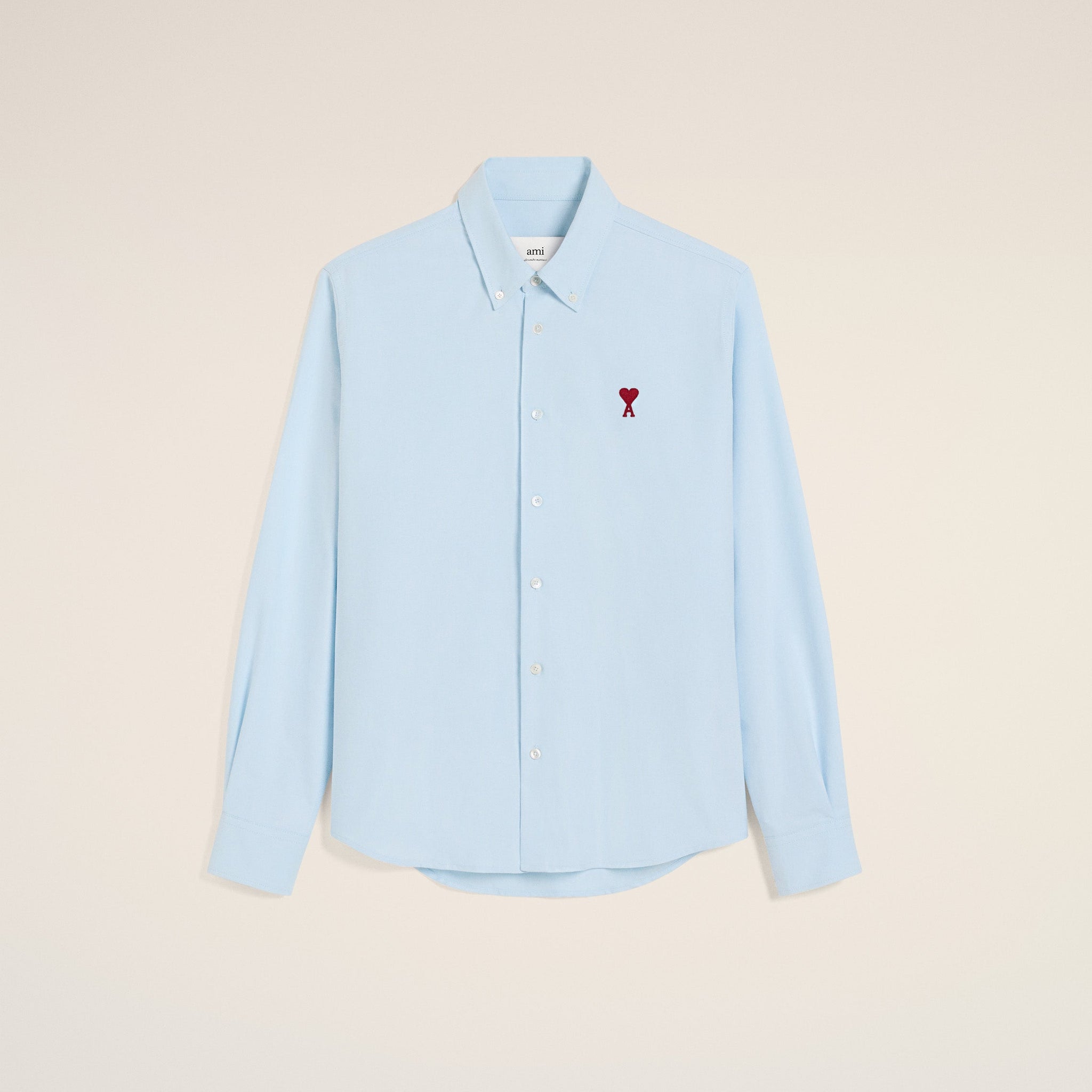 Blue Cotton Button Down Ami De Coeur Shirt