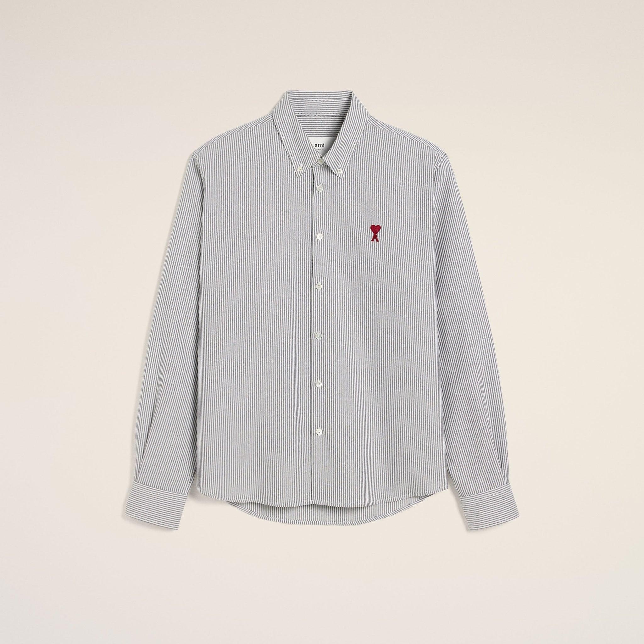 Black Cotton Button Down Ami De Coeur Shirt