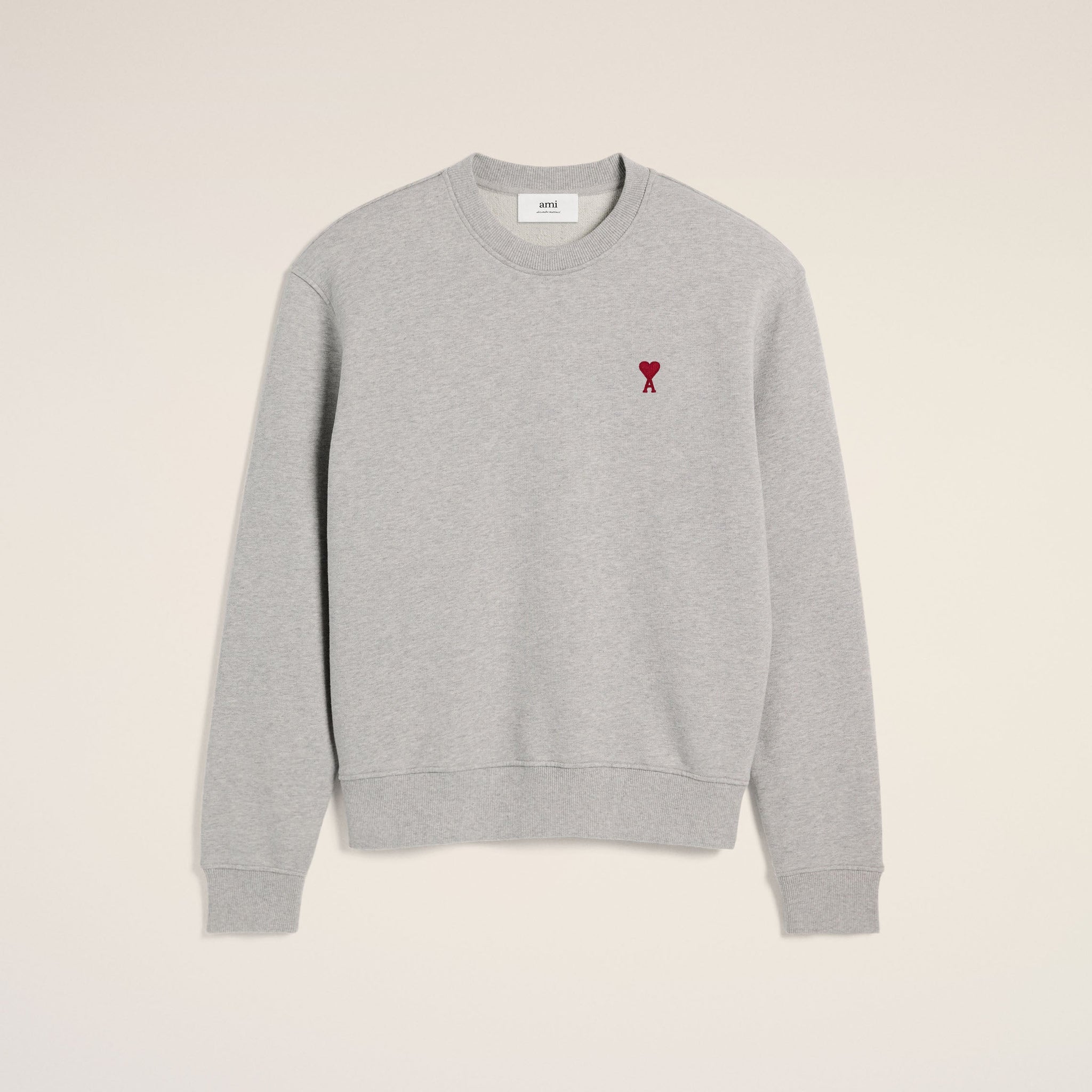 Grey Cotton Ami de Coeur Sweatshirt