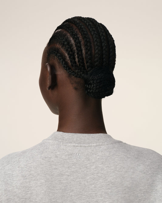 Grey Cotton Ami de Coeur Sweatshirt