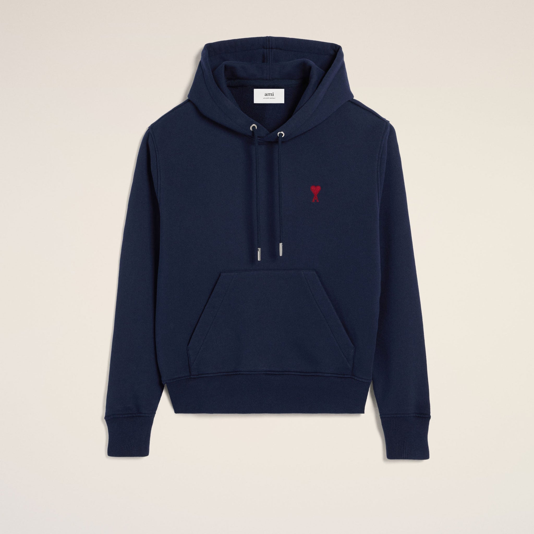 Blue Organic Cotton  Ami De Coeur Hoodie