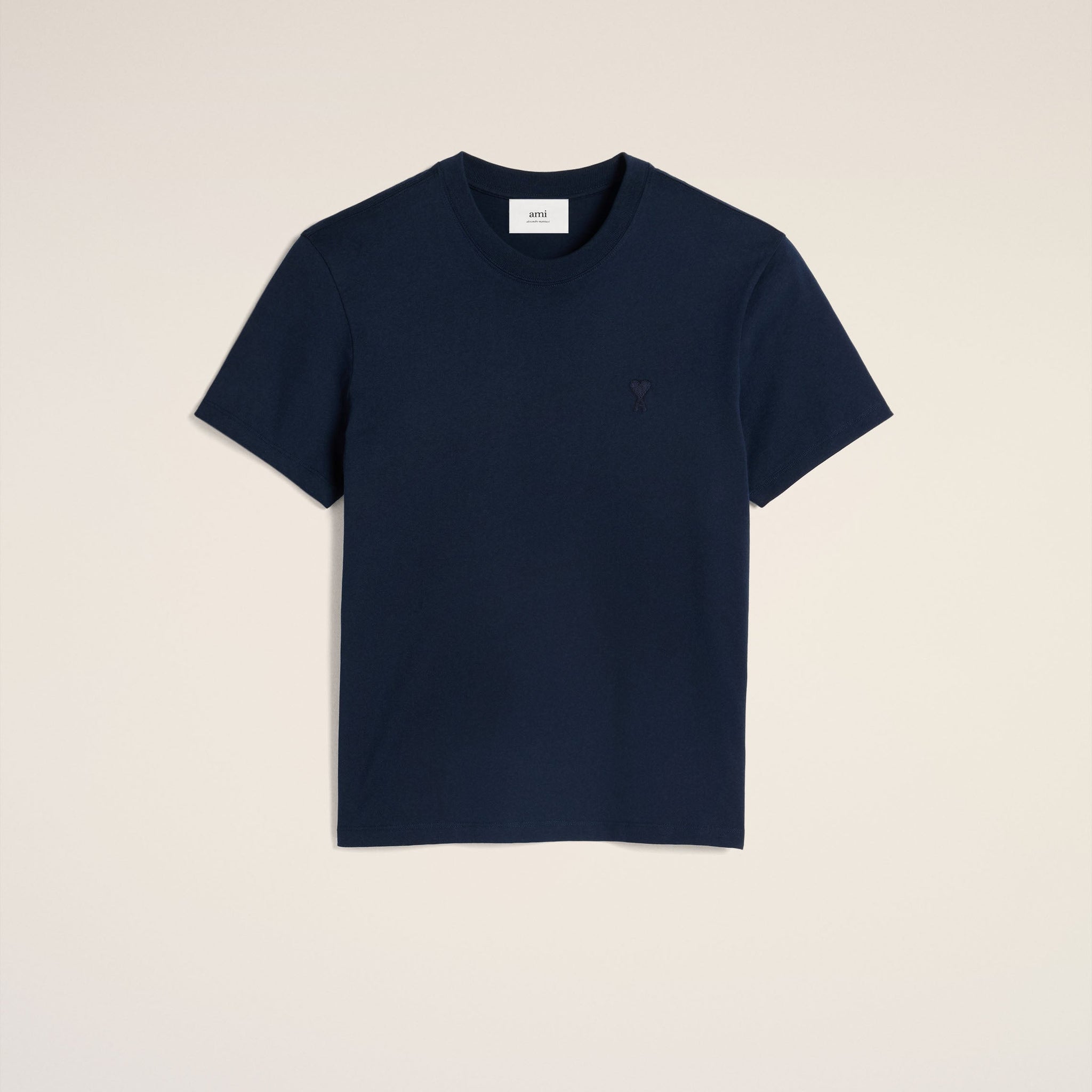 Navy Cotton Ami de Coeur T-Shirt