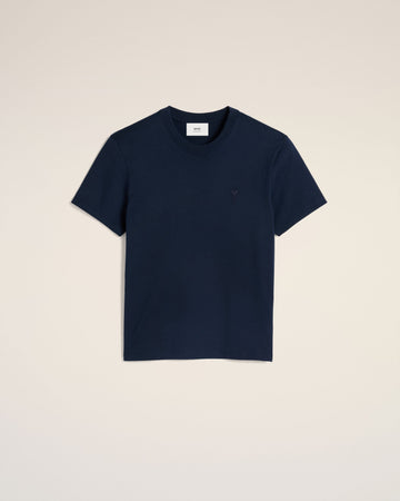 Navy Cotton Ami de Coeur T-Shirt