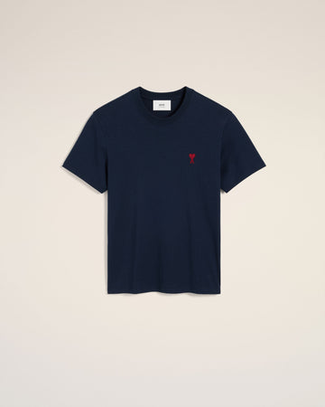 Blue Organic Cotton  Ami De Coeur T-shirt