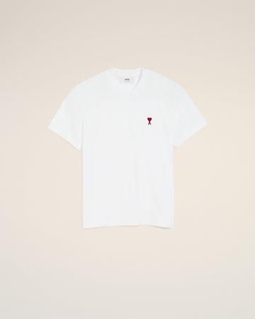 White Organic Cotton  Ami De Coeur T-shirt