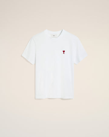 White Organic Cotton  Ami De Coeur T-shirt