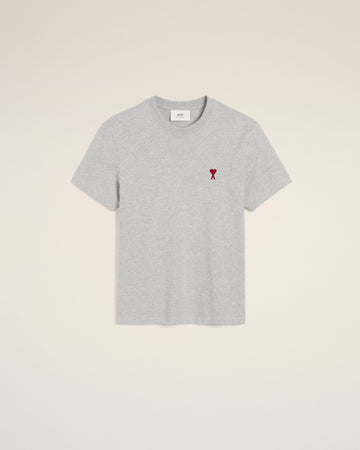 Grey Cotton Ami de Coeur T-Shirt