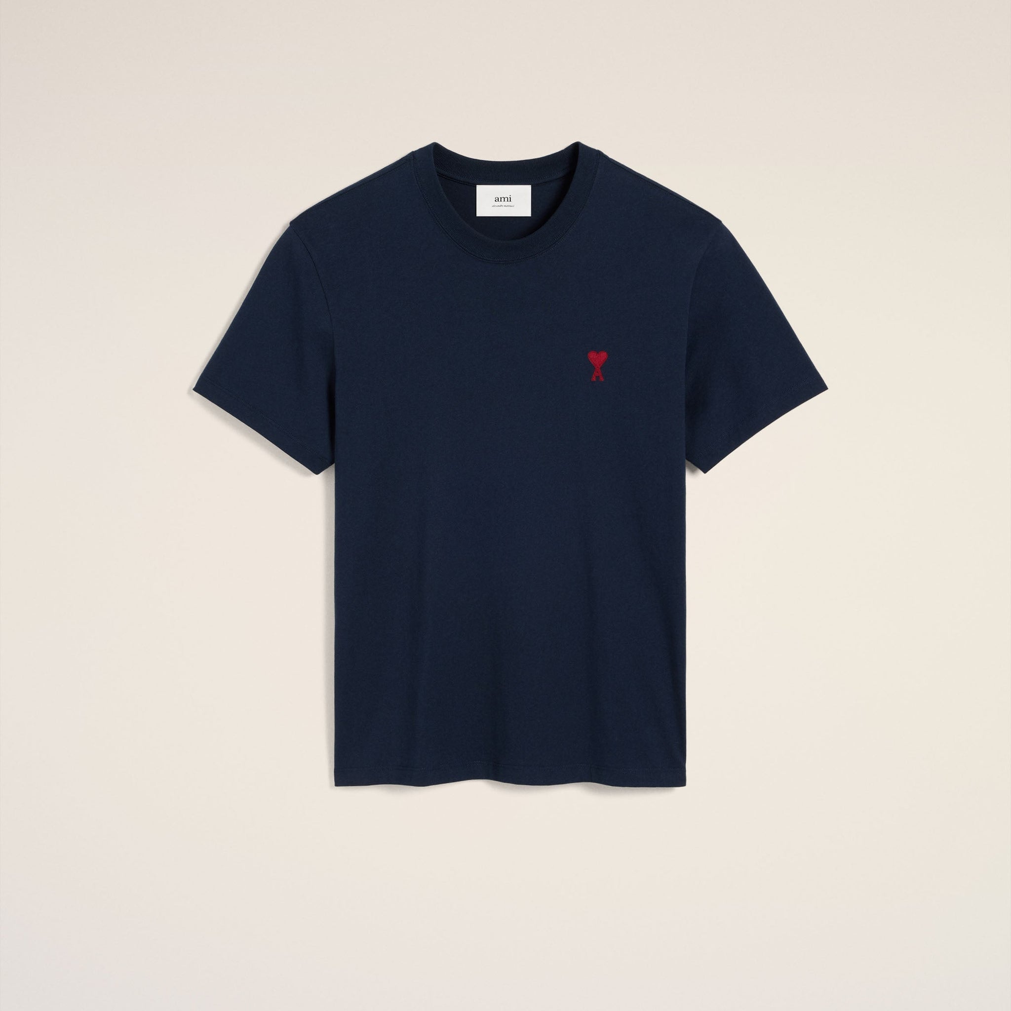 Blue Organic Cotton  Ami De Coeur T-shirt