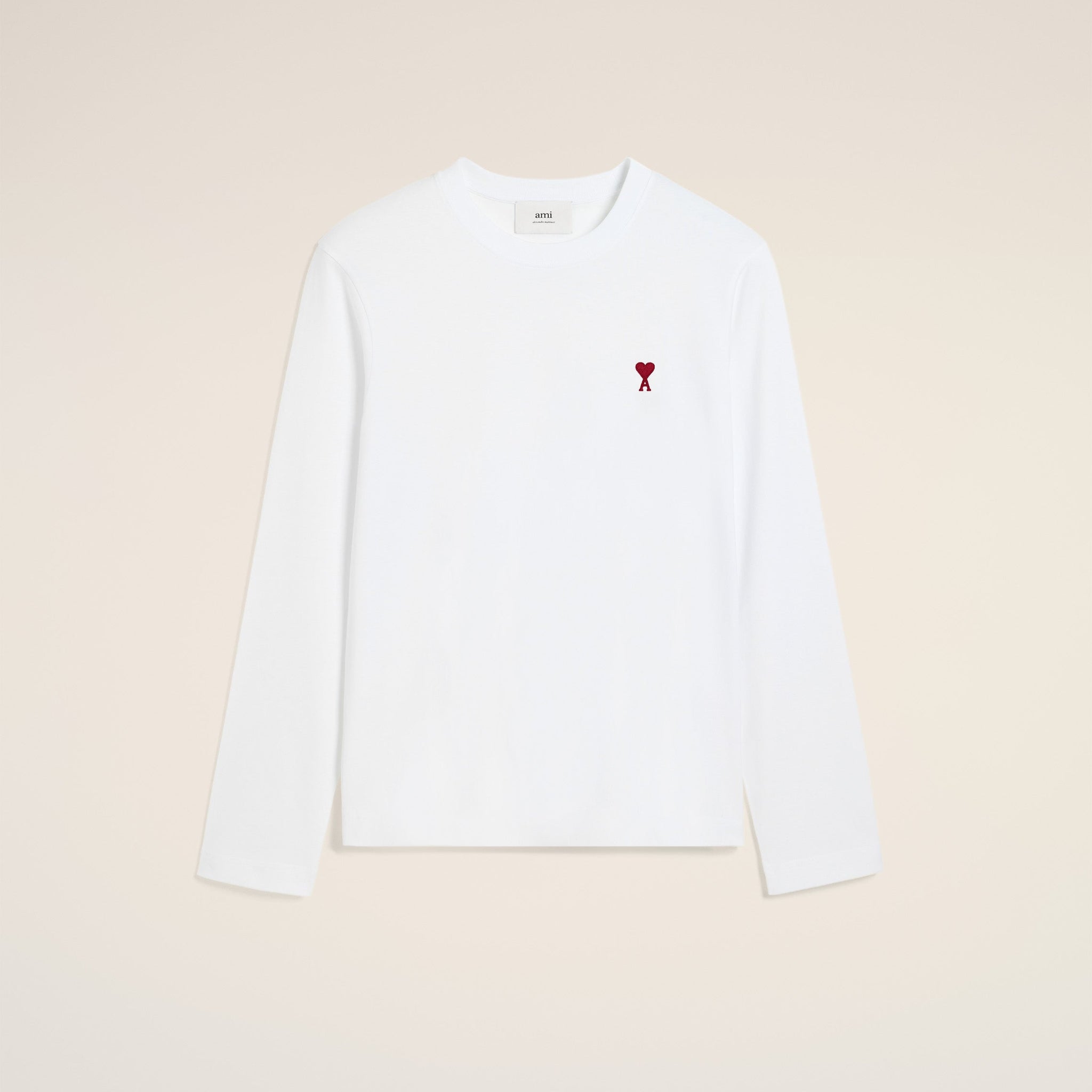 White Organic Cotton  Ami De Coeur T-shirt