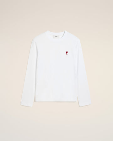 White Organic Cotton  Ami De Coeur T-shirt