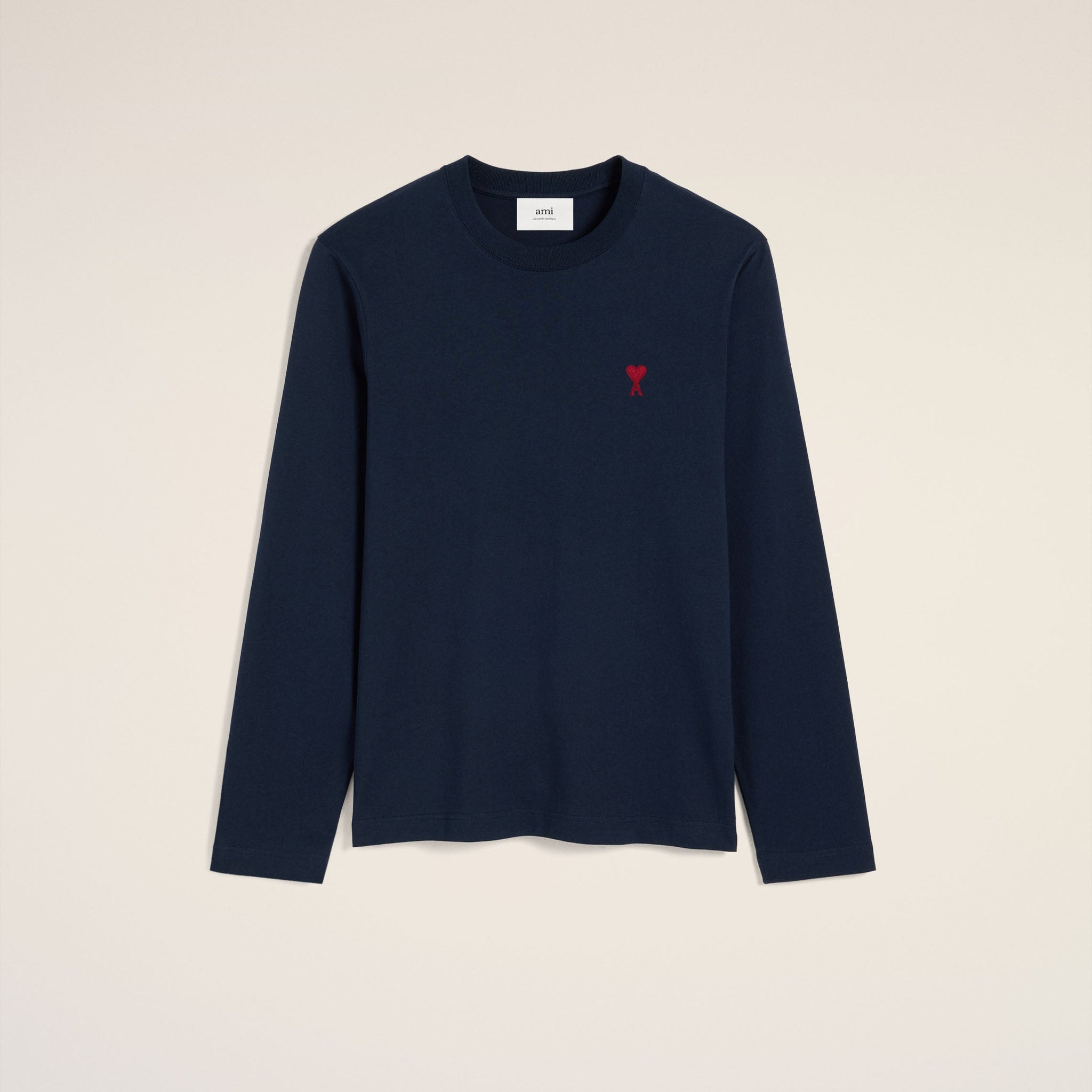Blue Organic Cotton  Ami De Coeur T-shirt