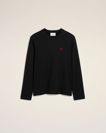 Black Organic Cotton Ami De Coeur T-shirt