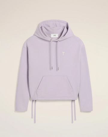 Purple Cotton Ami de Coeur Hoodie