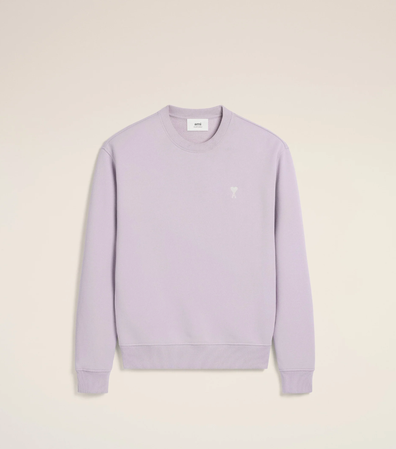 Purple Cotton Ami de Coeur Sweatshirt