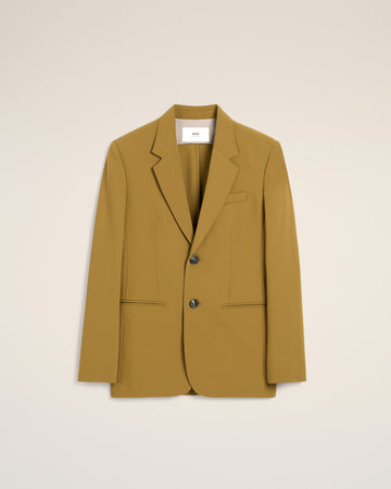 Mustard Wool Semi-Lined Jacket