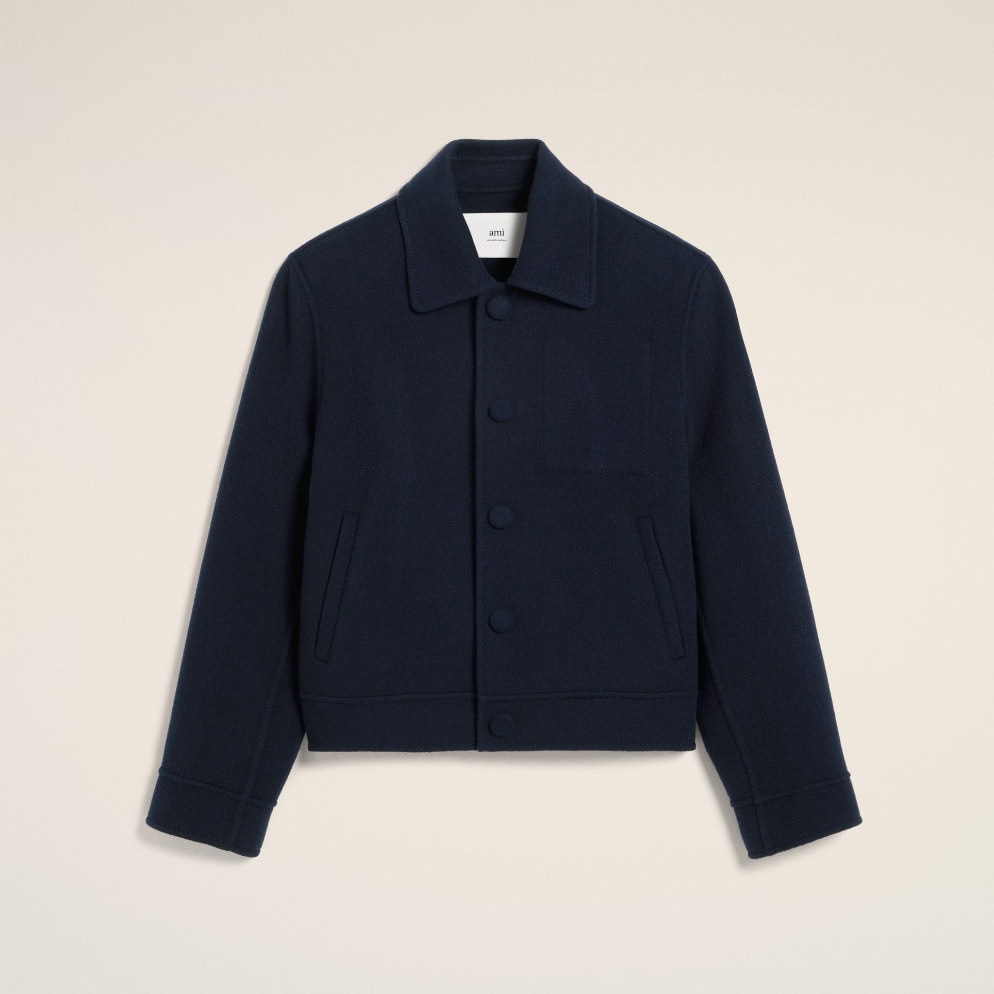 Boxy Buttoned Jacket