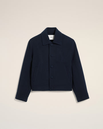 Boxy Buttoned Jacket