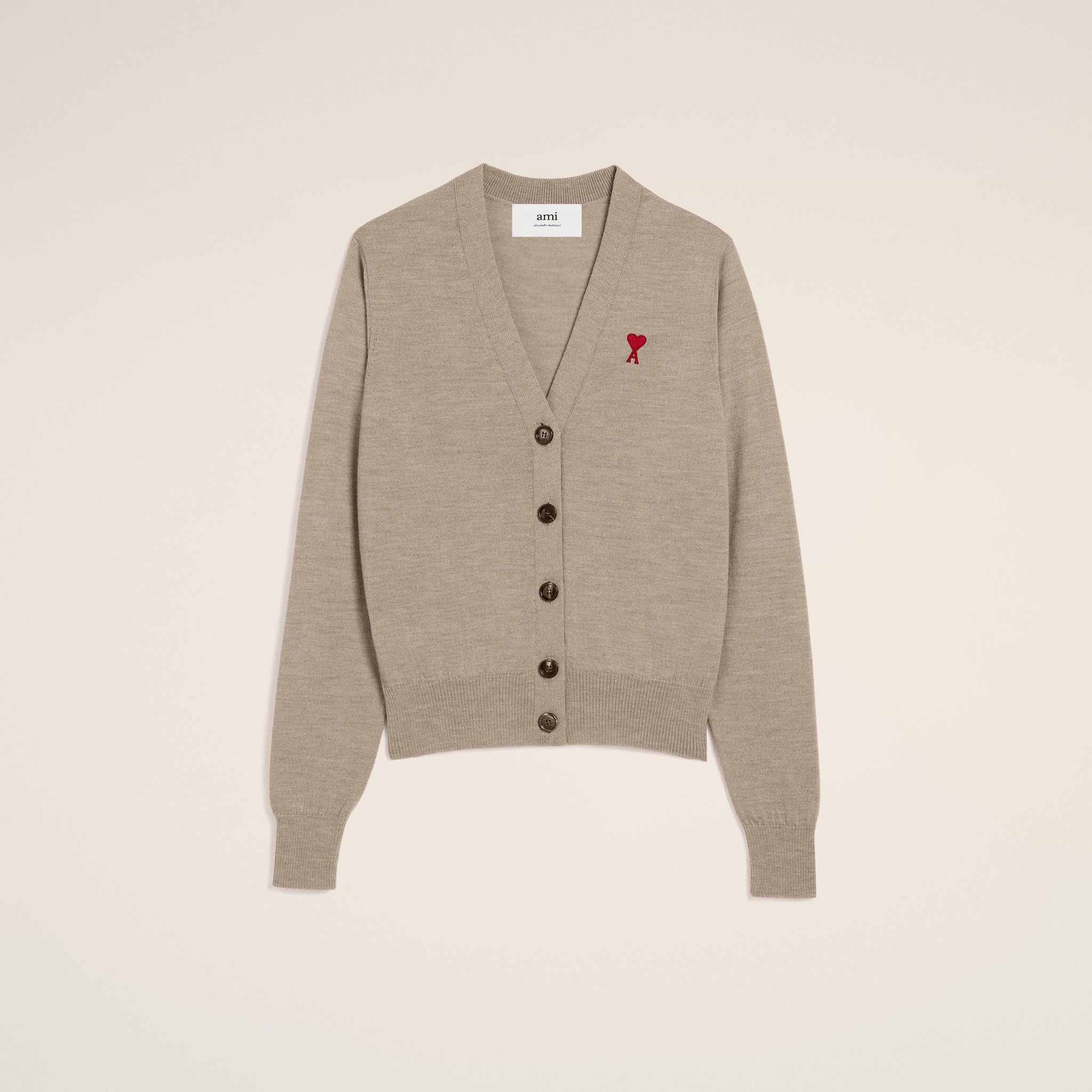 Red Ami de Coeur Cardigan