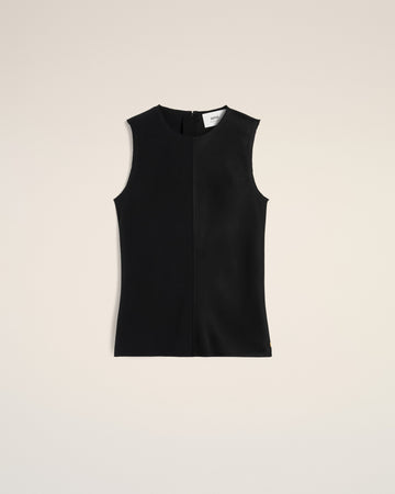 Black Sleeveless Top