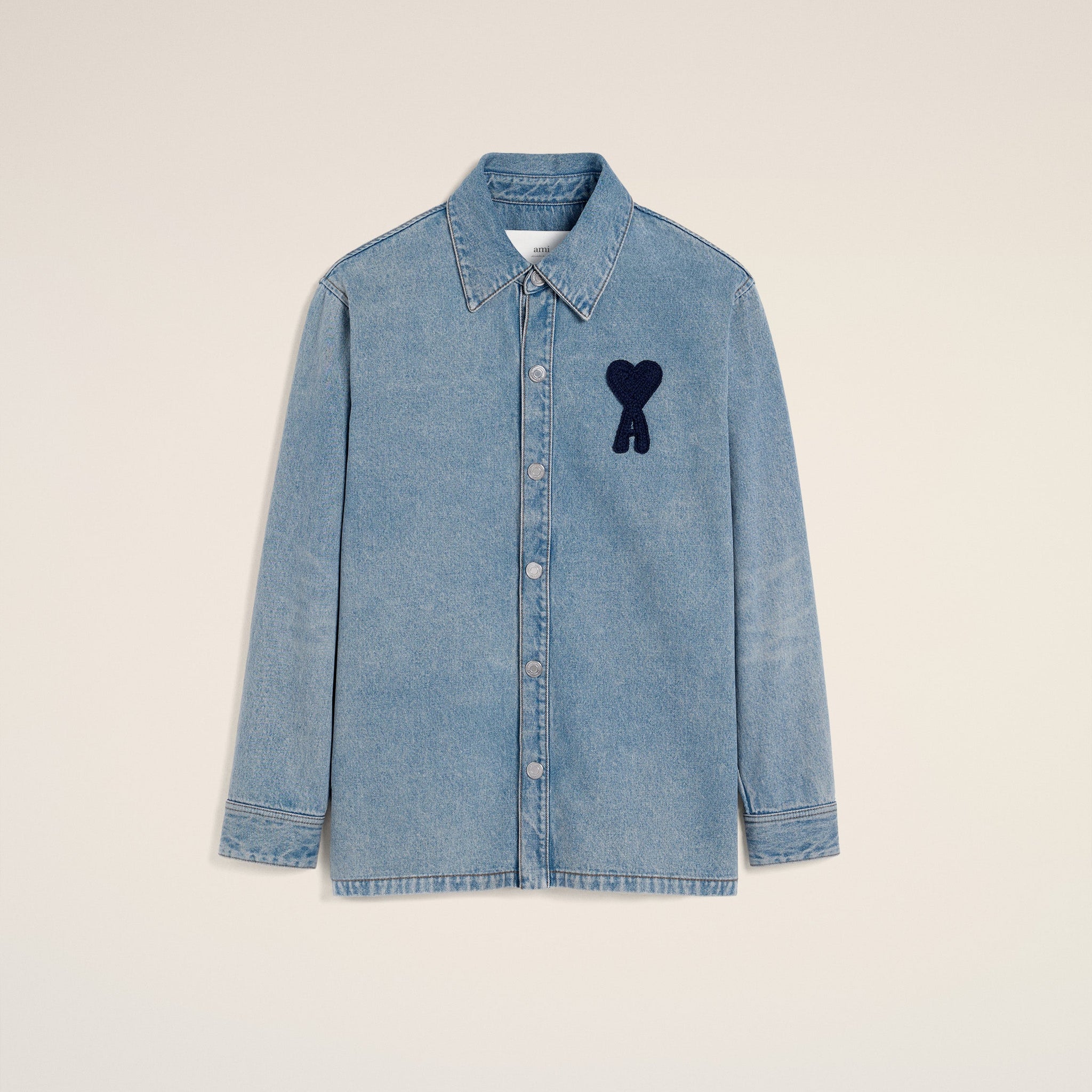 Blue Cotton Ami de Coeur Overshirt
