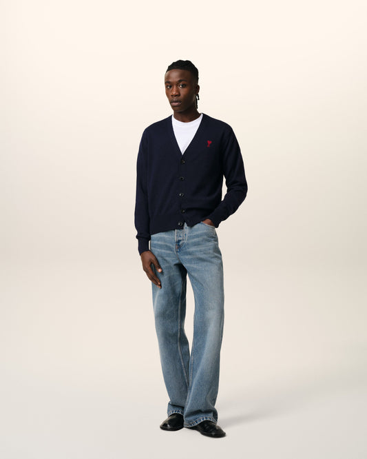 Cardigan With Embroidery Ami de Coeur