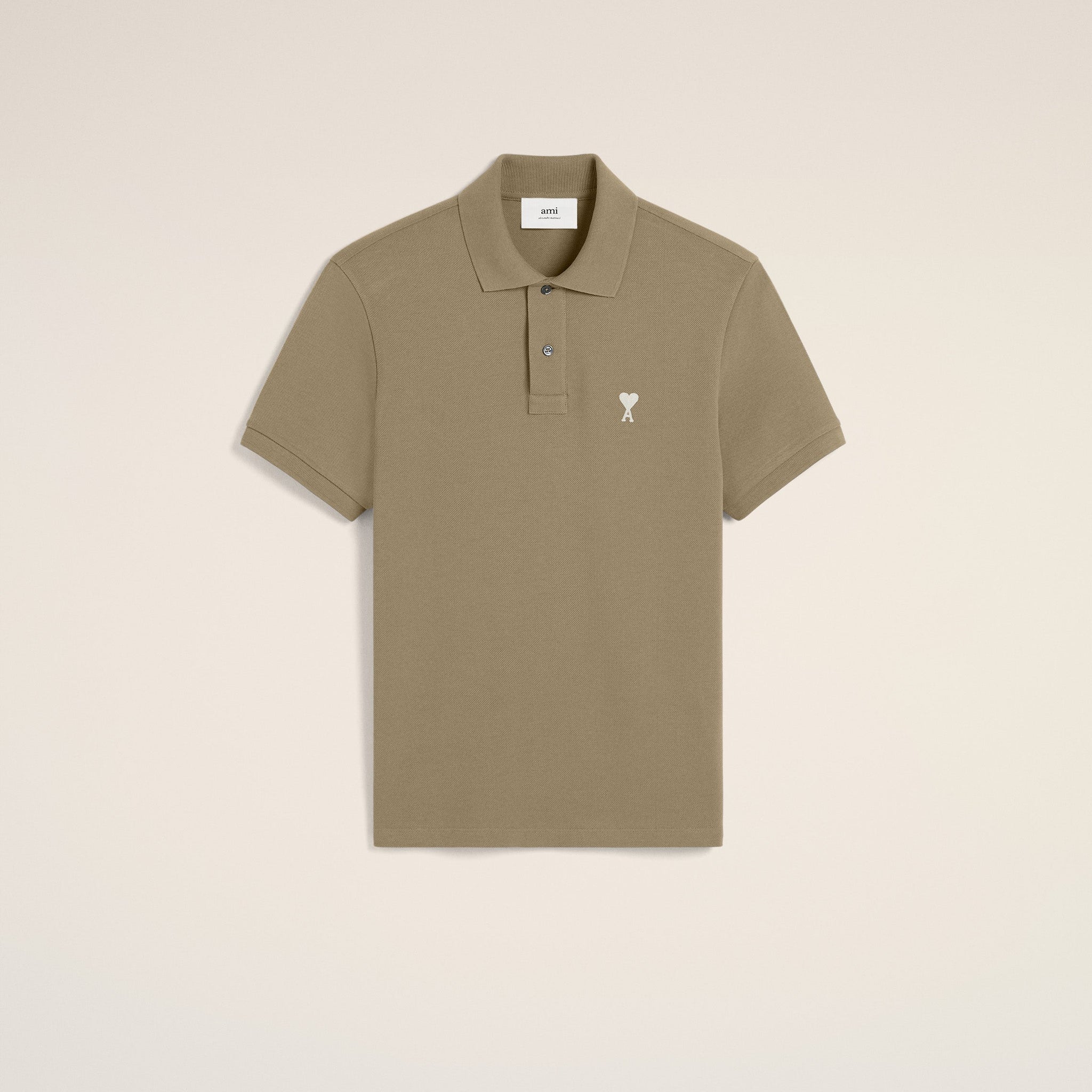 Green Cotton Ami de Coeur Polo Shirt