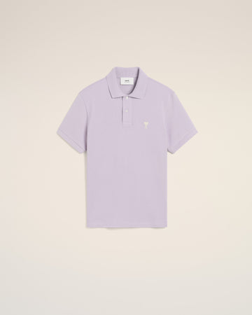 Purple Cotton Ami de Coeur Polo Shirt