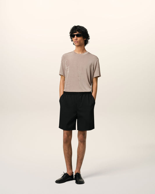 Black Twill Short