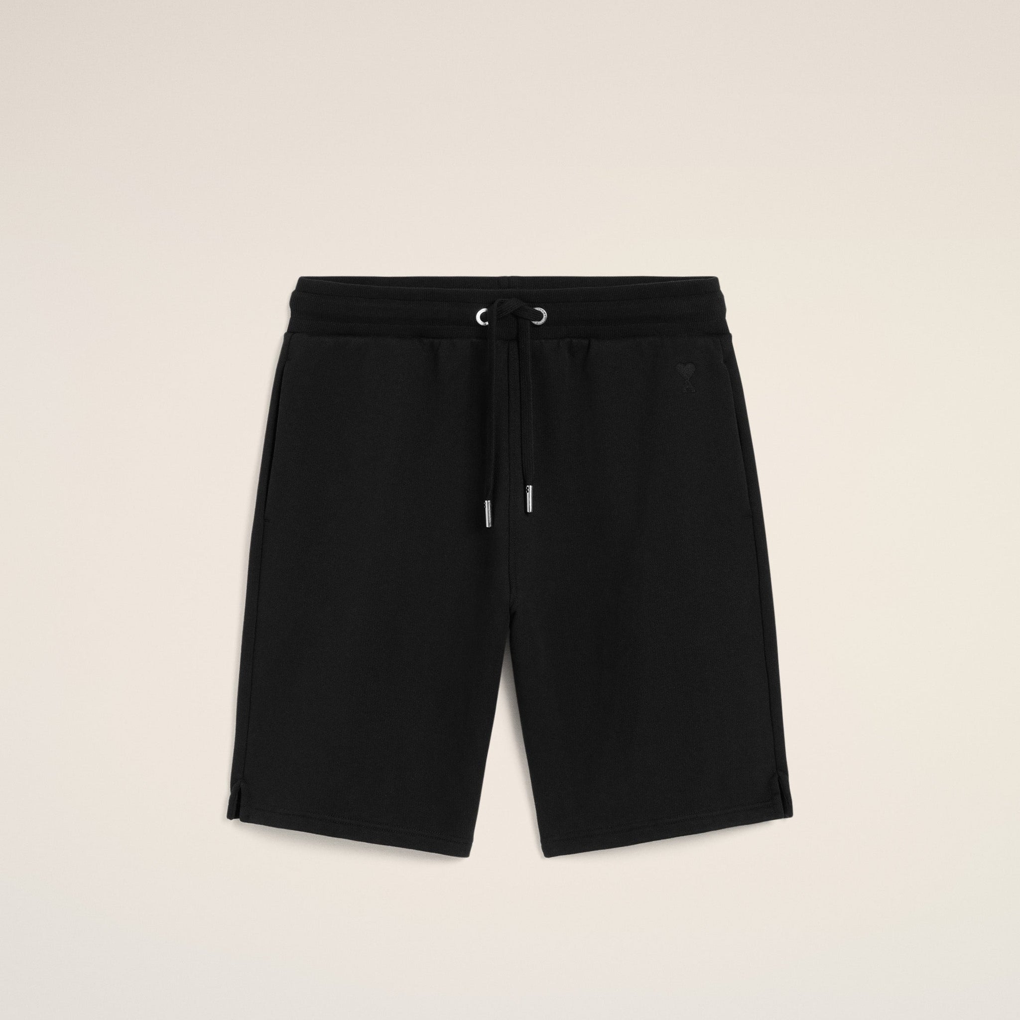 Black Cotton Ami de Coeur Short
