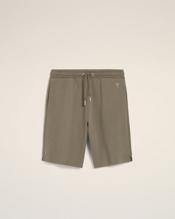Taupe Cotton Ami de Coeur Short