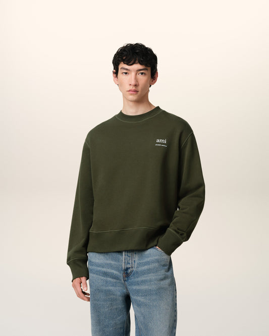 Green Cotton Sweatshirt