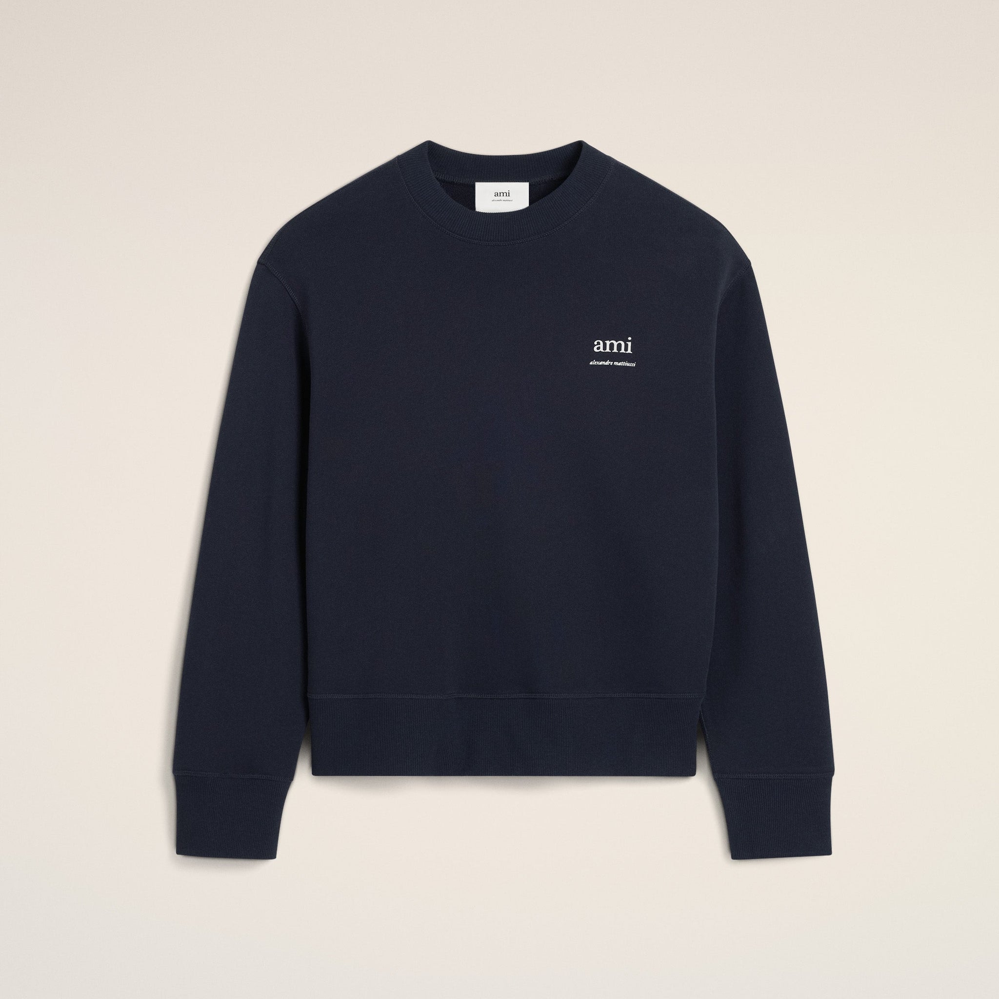 Navy Cotton Sweatshirt
