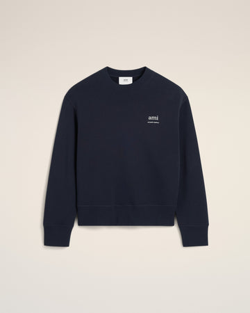 Navy Cotton Sweatshirt