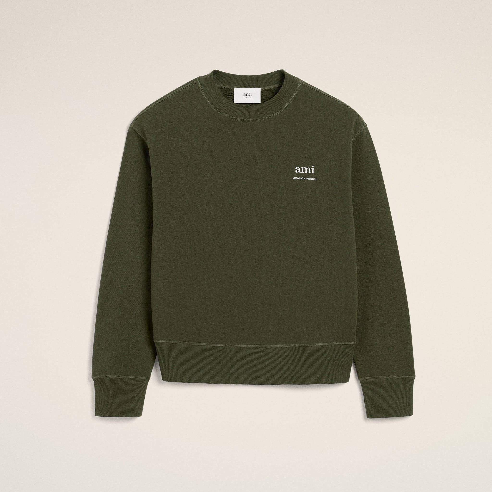 Green Cotton Sweatshirt
