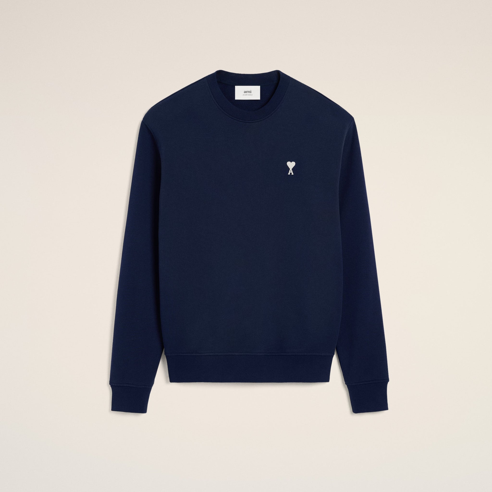 Navy Cotton Ami de Coeur Sweatshirt