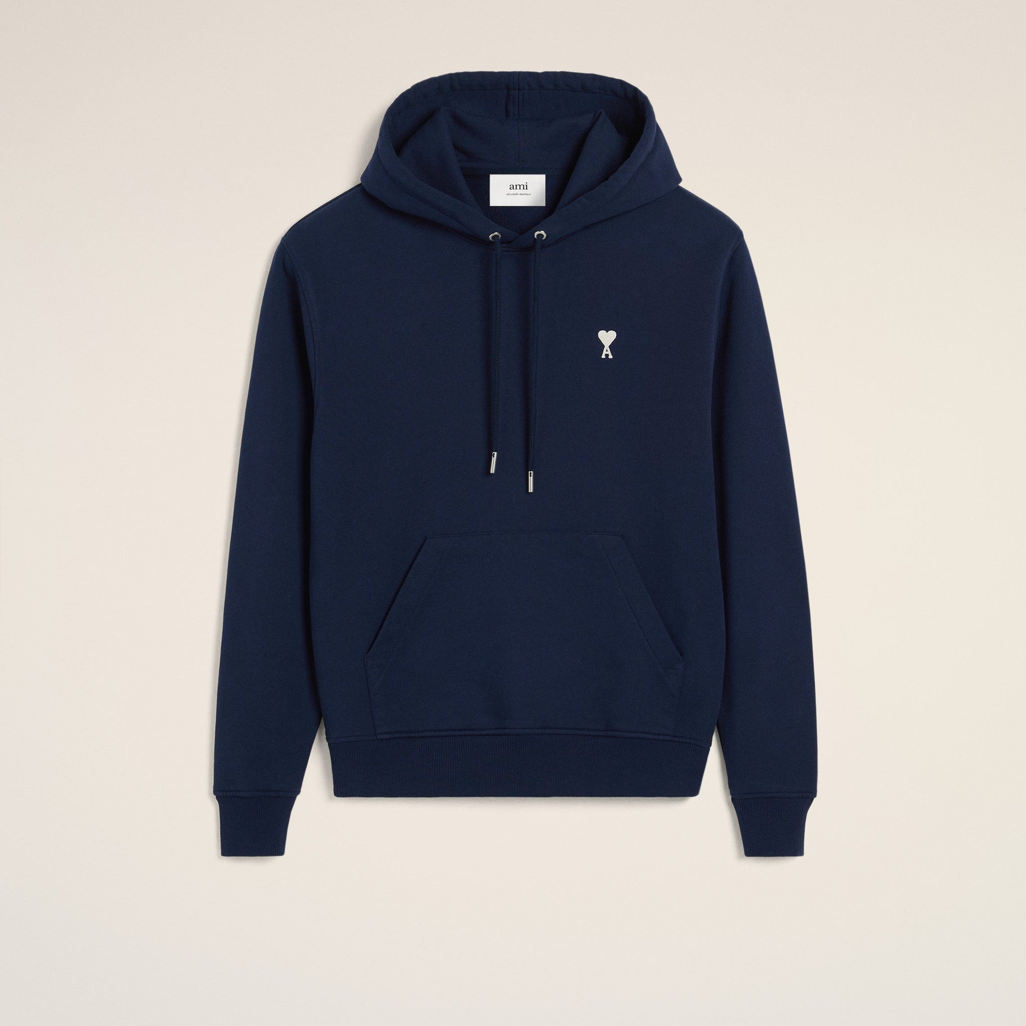 Navy Cotton Ami de Coeur Hoodie