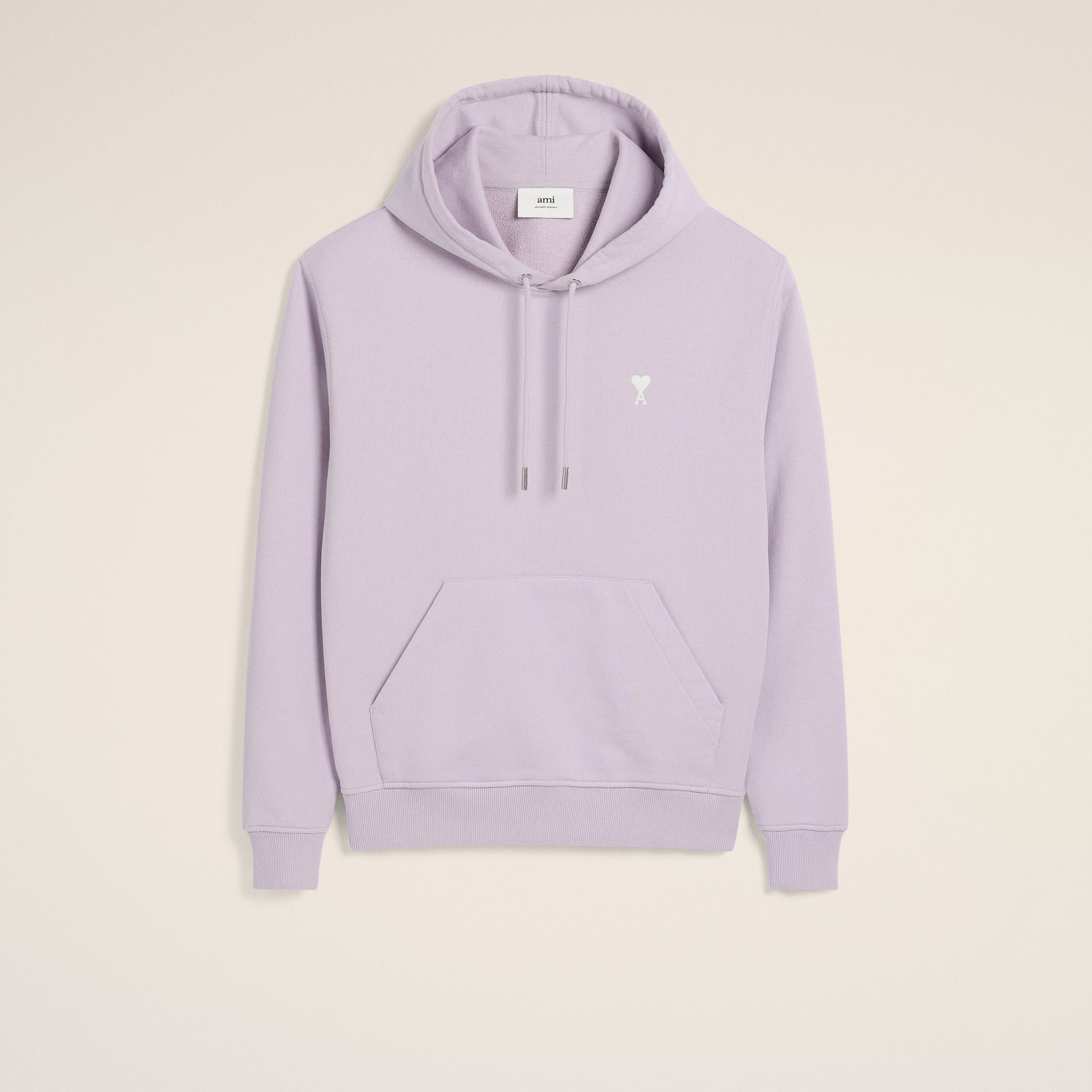 Purple Cotton Ami de Coeur Hoodie