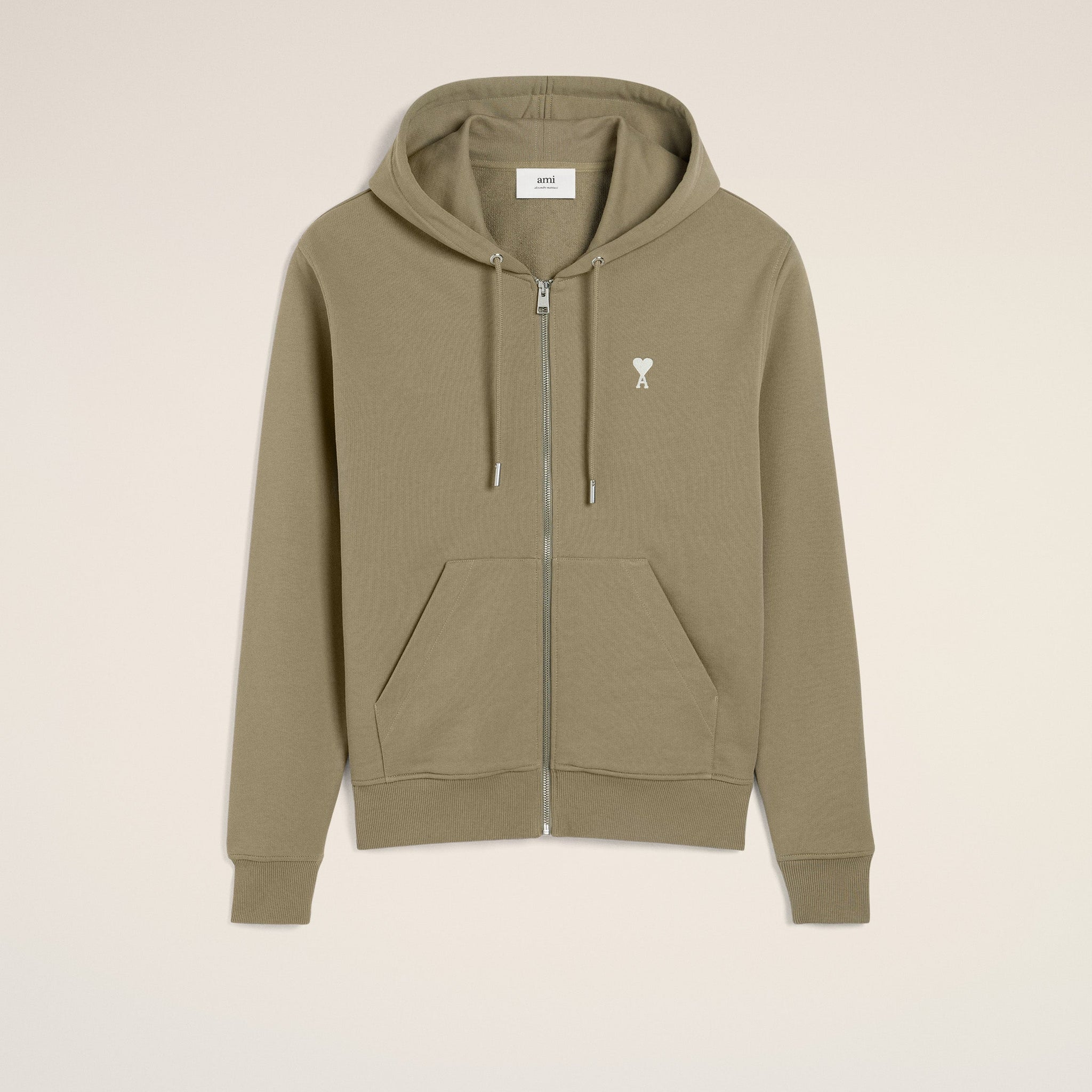 Green Cotton Ami de Coeur Hoodie