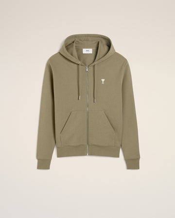 Green Cotton Ami de Coeur Hoodie