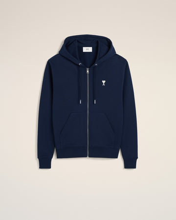 Navy Cotton Ami de Coeur Hoodie
