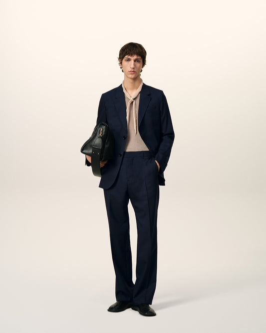 Straight Fit Trousers