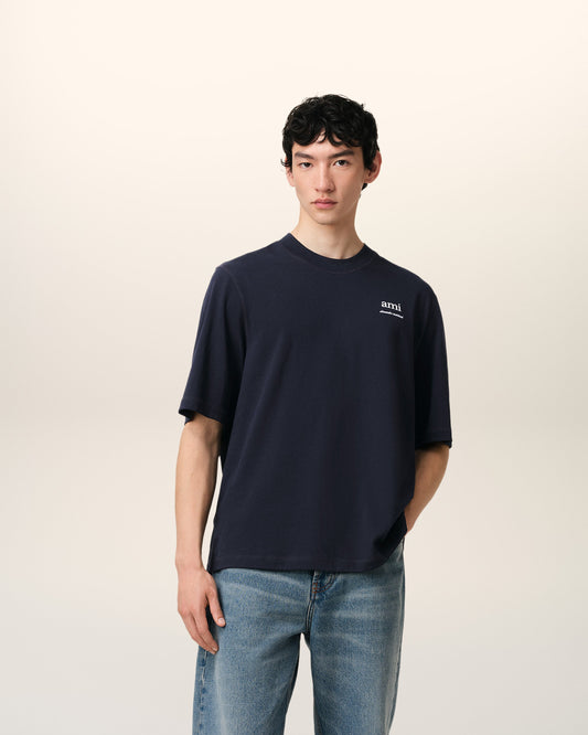 Navy Cotton T-Shirt