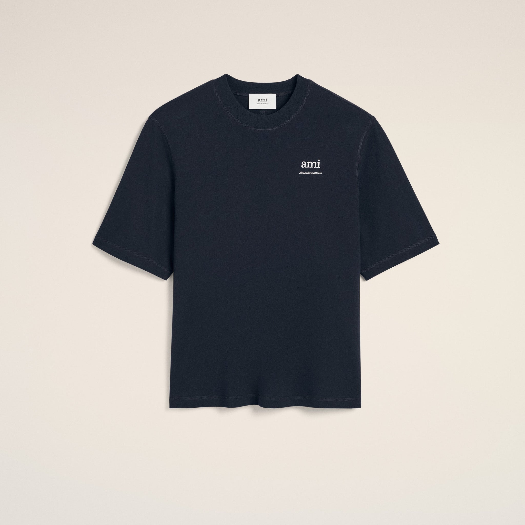 Navy Cotton T-Shirt