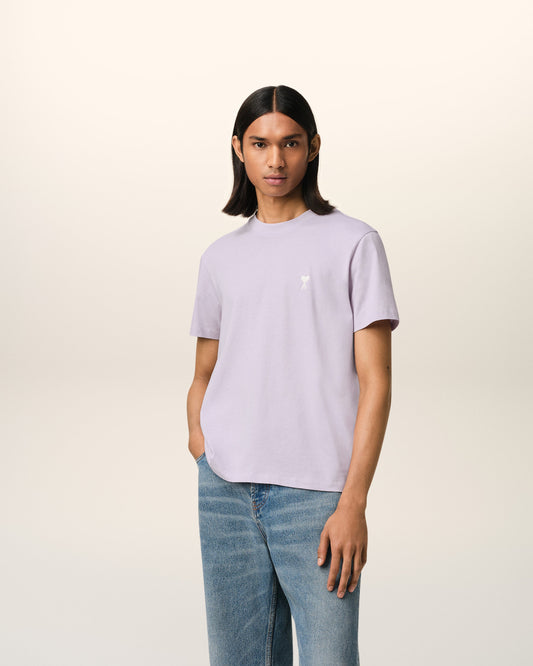 Purple Cotton Ami de Coeur T-Shirt