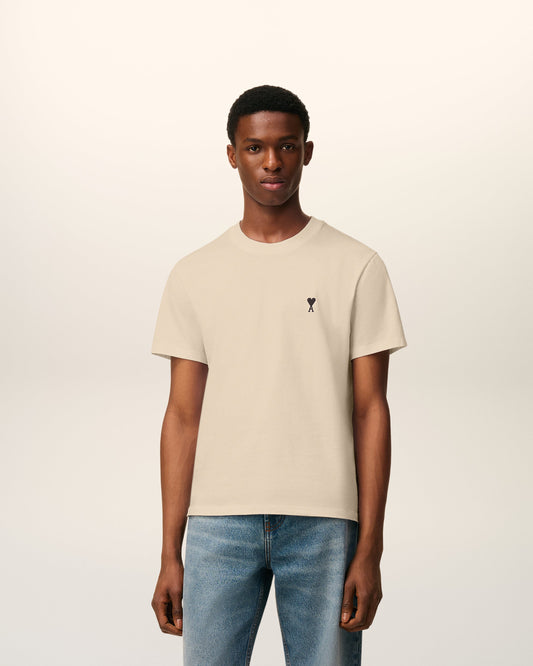 Beige Cotton Ami De Coeur T-shirt