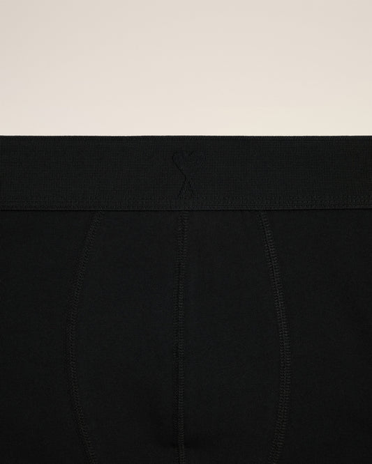 Black Cotton Ami de Coeur Boxer