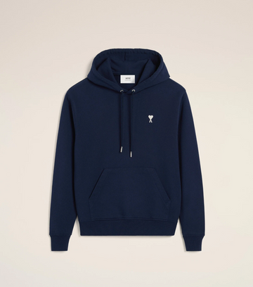 Navy Cotton Ami de Coeur Hoodie