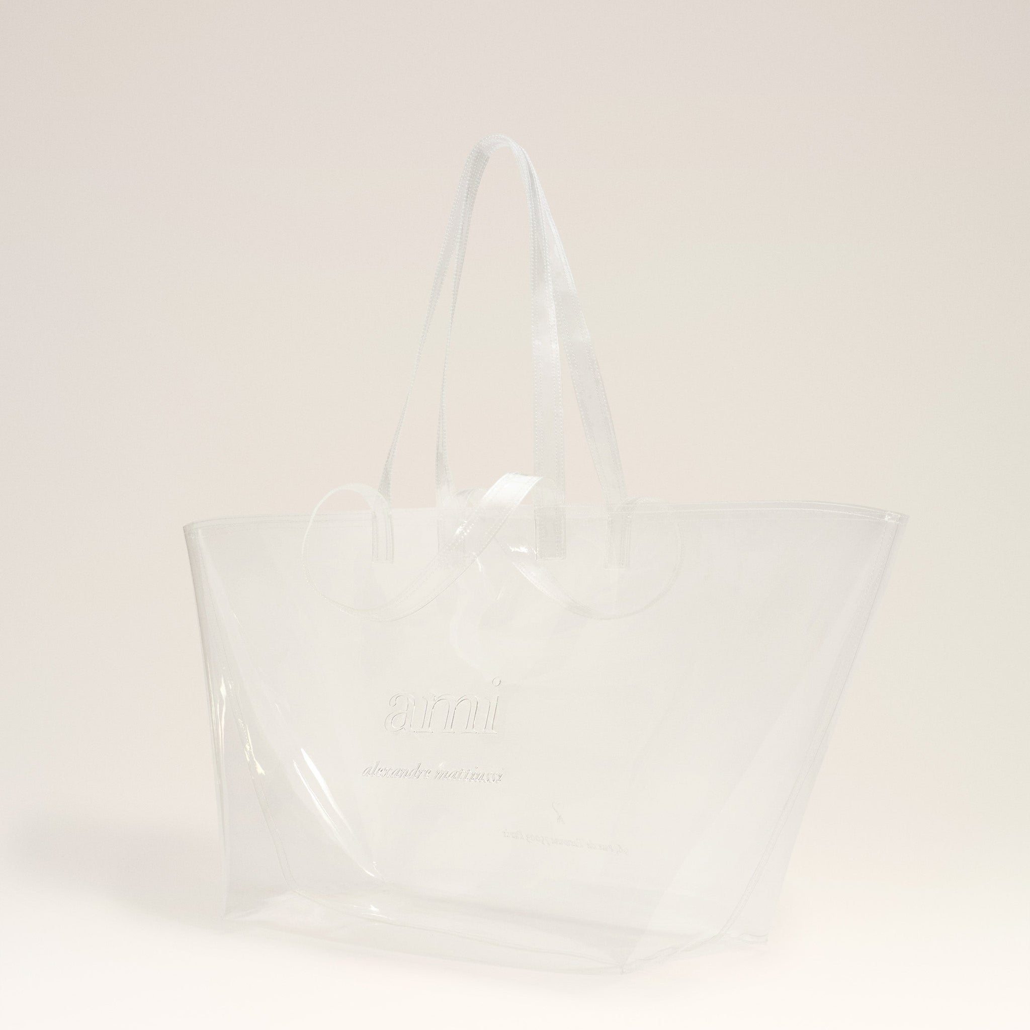Limited Edition Transparent Midi Tote Bag